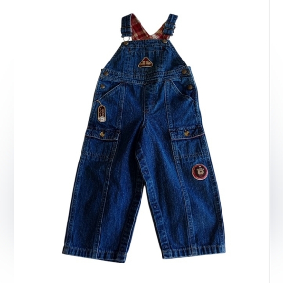Little Legend Other - Toddler Denim Bib Ovealls, Size 24 Months